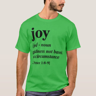 Freude Glück nicht auf Grund von Umständen Freunde T-Shirt