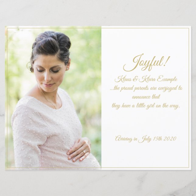 Freude! - große Erwartungen (Vorderseite)