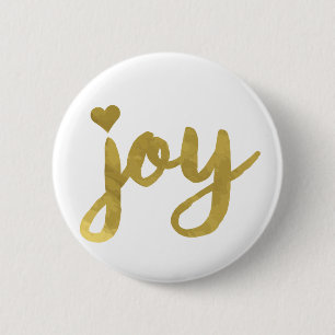 Freude, ich habe Joy Full of Joy Got Button