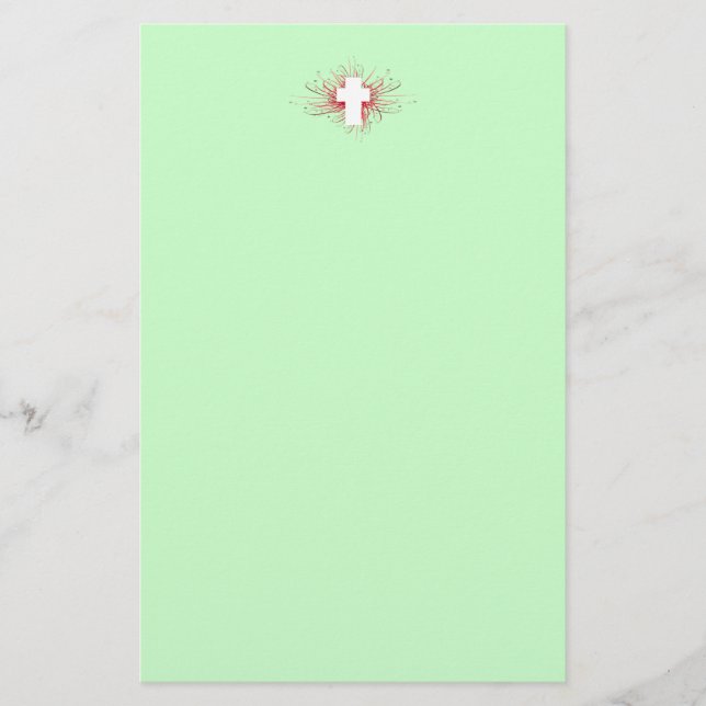 FREUDE! im Kreuz Briefpapier (Vorderseite)