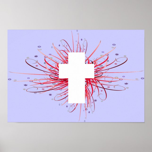 Freude! im Kreuz Poster (Vorne)