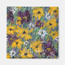 Freude im Lord - Blumenmagnet