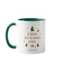 Freude in einer Tasse | Minimalistischer Weihnacht