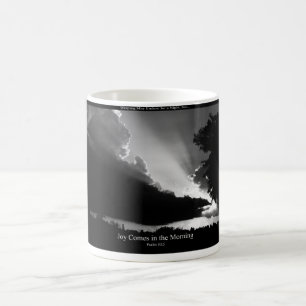 Freude kommt morgens kaffeetasse