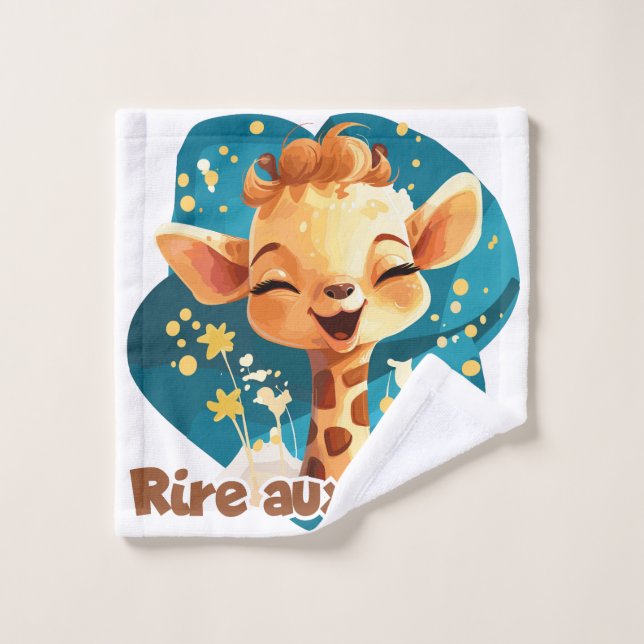 Freude (Lachen) Waschlappen (Waschlappen)