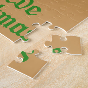 Freude, Liebe, Frieden, Glauben, Weihnachten Puzzle