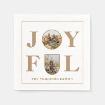 Freude | Modernes Minimalistisches Beige Arch Zwei