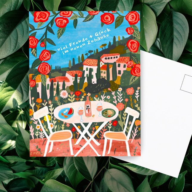 Freude Neuen Haus schöne Landschaft Postkarte (Freude Neuen Haus schöne Landschaft Postkarte
)