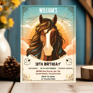 Freude niedliches Pferd mein kleines Pony ersten 1 Einladung