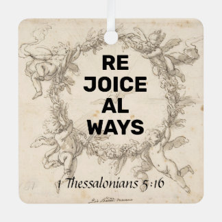 Freude Ornament Aus Metall