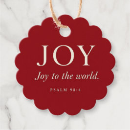 FREUDE | Psalm 98:4 | Weihnachtsgeschenk Geschenkanhänger
