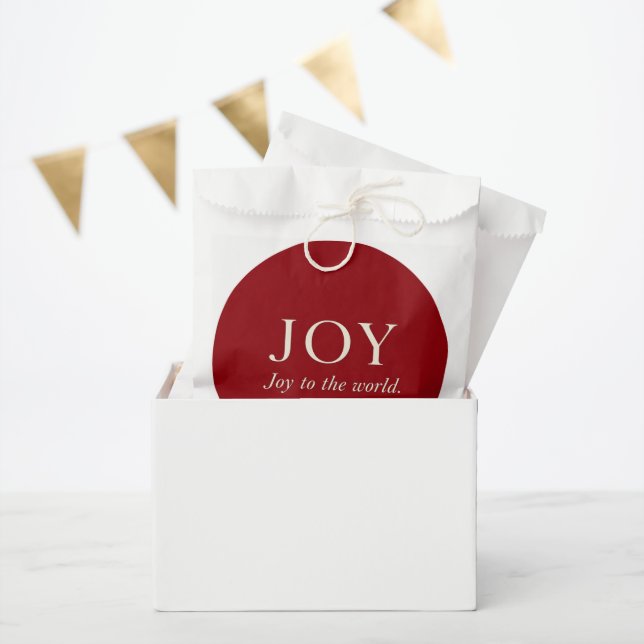 FREUDE | Psalm 98:4 | Weihnachtsgeschenk Geschenktütchen (Party)
