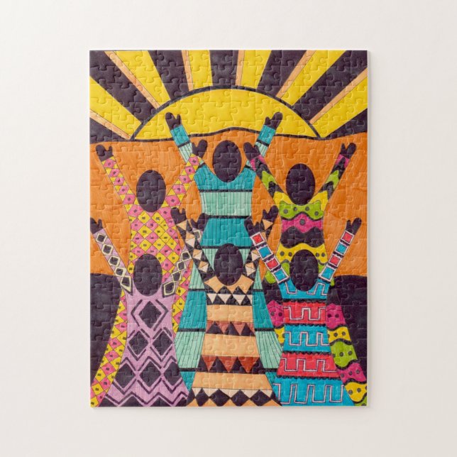 Freude! Puzzlespiel Puzzle (Vertikal)