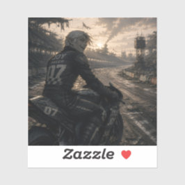 Freude / Racer / Endlose Strecke Aufkleber