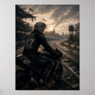 Freude / Rennfahrer / Endlose Strecke Poster