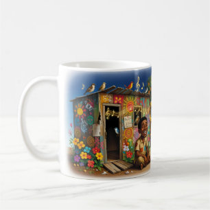 Freude überwindet alle lebendigen Gemeinschaftsleb Kaffeetasse