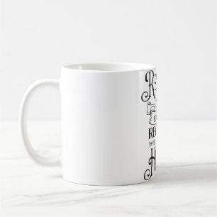 "Freude und Glad sein" Inspiration Christlich Kaffeetasse