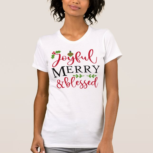 Freude und Glück T-Shirt (Vorderseite)