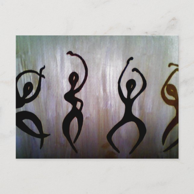 Freude von Kenya Verrett Postkarte (Vorderseite)