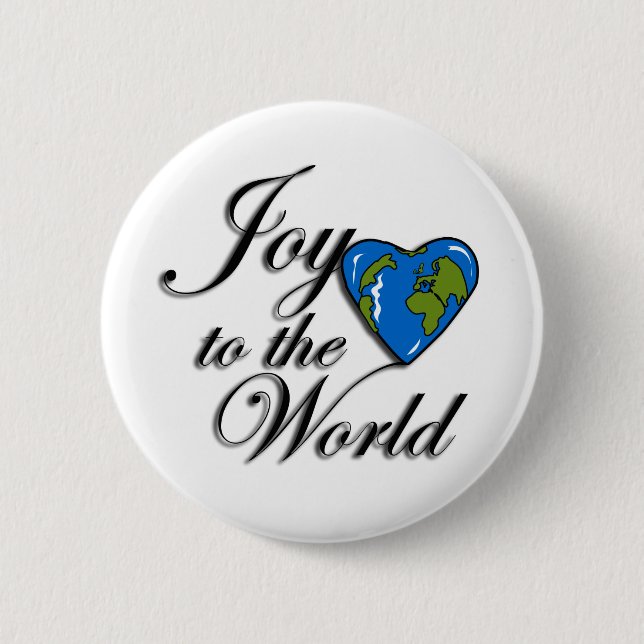 Freude zur Welt Button (Vorderseite)
