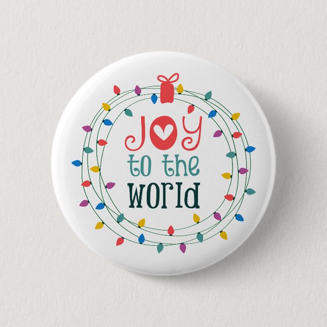 Freude zur Welt Button (Vorderseite)