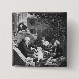 Freuden am Sein ein Vater, c.1797 Button