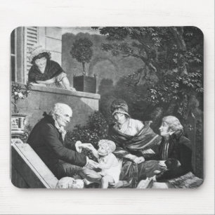 Freuden am Sein ein Vater, c.1797 Mousepad
