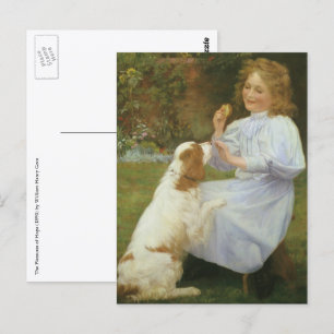 Freuden der Hoffnung von William Henry Gore Postkarte