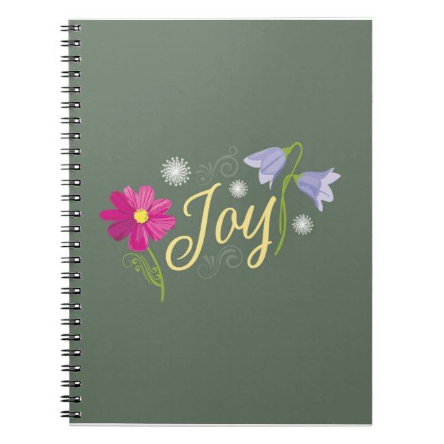 Freudendes Notebook Notizblock (Vorderseite)