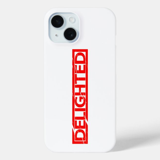 Freudene Briefmarke Case-Mate iPhone Hülle (Rückseite)