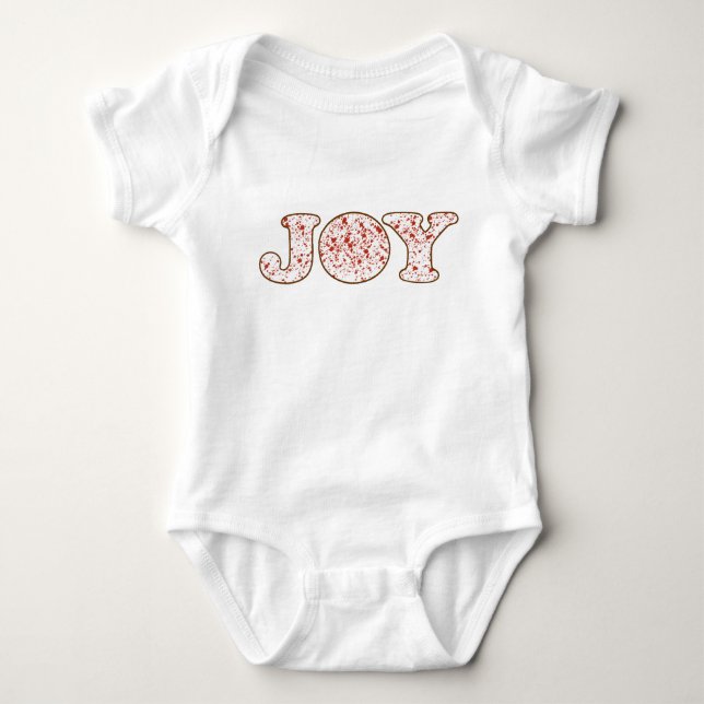 Freudenkörperanzug Baby Strampler (Vorderseite)