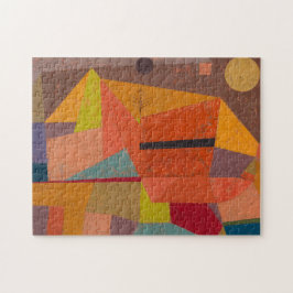 Freudenreiche Bergwelt von Paul Klee Puzzle