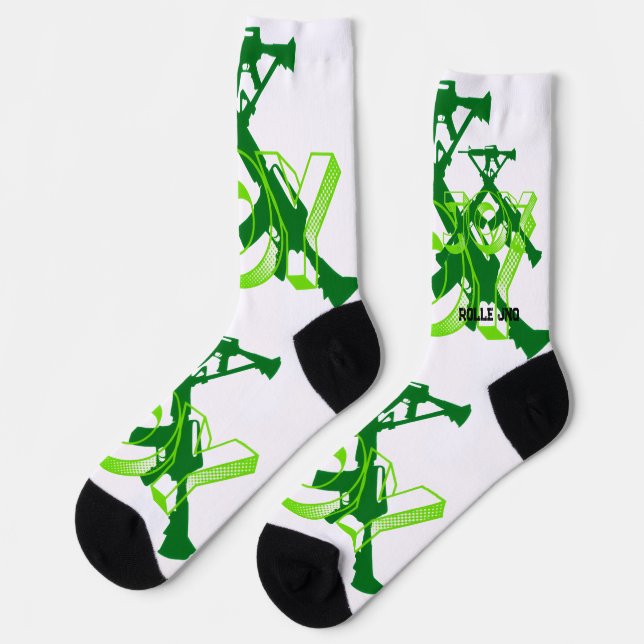 Freudensocken Socken (Linkes Detail)