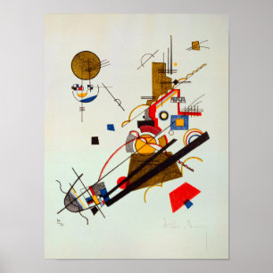 Freudenszension, 1923 von Wassily Kandinsky Poster