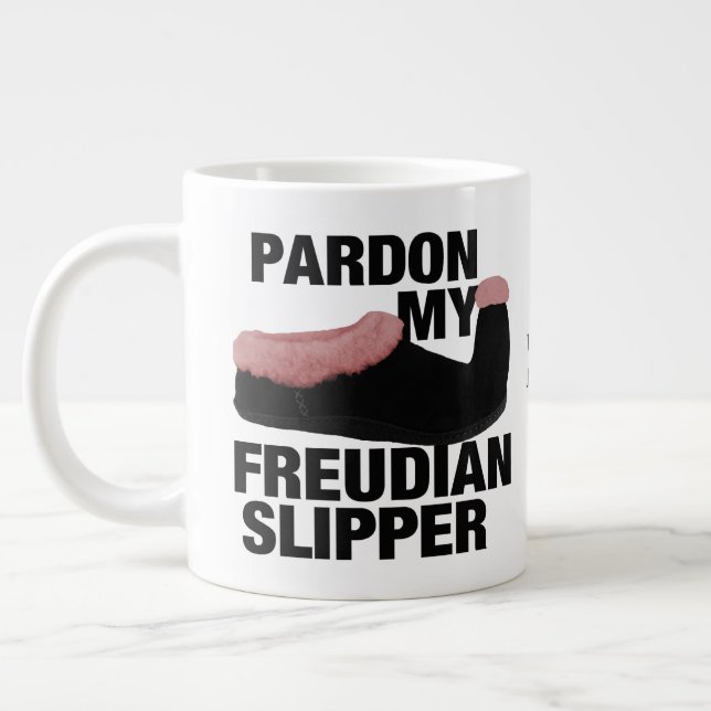 Freudian Slipper benutzerdefinierte Tasse (Links)