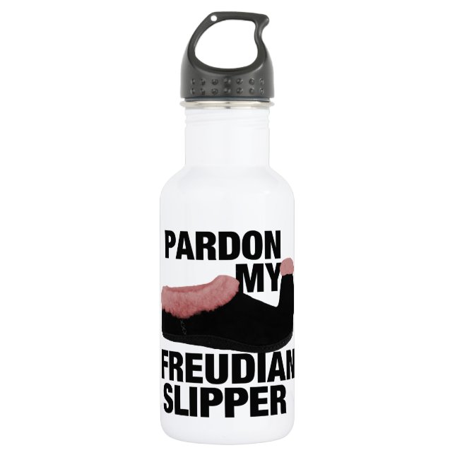 Freudian Slipper Trinkflasche (Vorderseite)