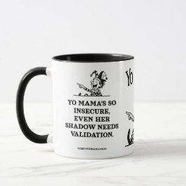 Freudian Yo Mama Witze - Unsicher Tasse