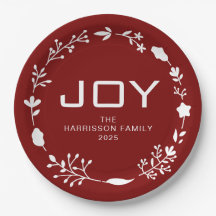 Freudiger floraler Weihnachtskranz Familie benutze