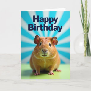 Freudiger Geburtstag Süße Maus Radial Karte