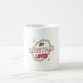 Freudiger Weihnachtsliebhaber Kaffeetasse