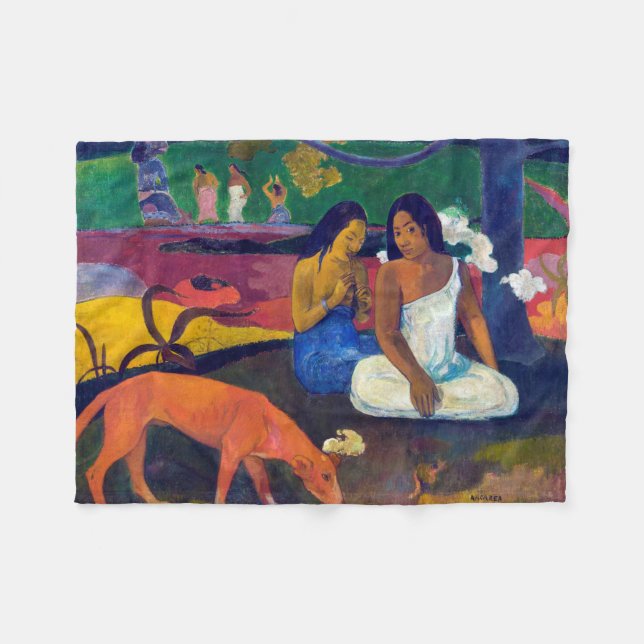 Freudigkeit, Gauguin Fleecedecke (Vorderseite (Horizontal))