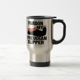 Freudische Slipper-Tasse - wählen Sie Stil & Farbe Reisebecher