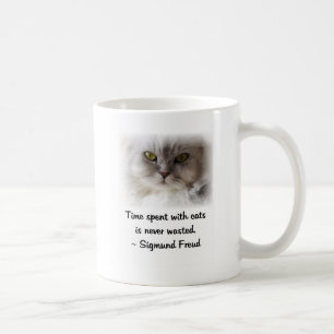 Freuds Katze Tasse