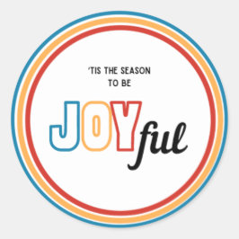 Freudvoller Umschlag Aufkleber