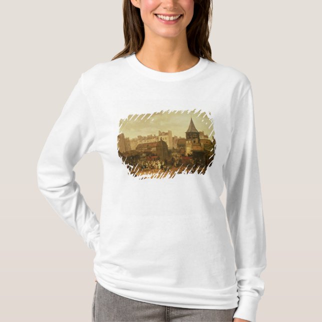Freuen bei Les Halles T-Shirt (Vorderseite)