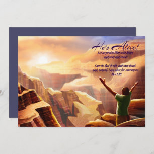 Freuen Sie sich. Anpassbare Osterkarten Feiertagskarte