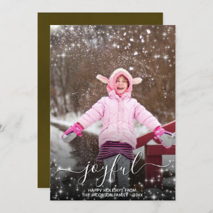 Freuen Sie sich auf das Foto über Weihnachten