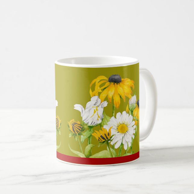 Freuen Sie sich auf den Sommer auf eine klassische Kaffeetasse (VorderseiteRechts)