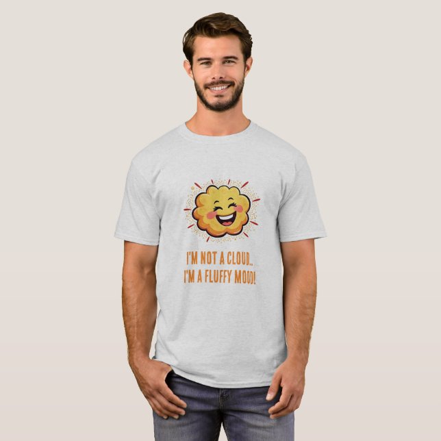 Freuen Sie sich auf die Kunst des Laughing Kawaii  T-Shirt (Vorne ganz)