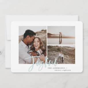 Freuen Sie sich auf eine elegante Weihnachtskarte  Feiertagskarte